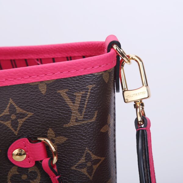1:1 Replica Louis Vuitton LV Neverfull Bandoulière Inside Out MM Monogram Luxury Women Bag M12707 31cm/ 12.2in