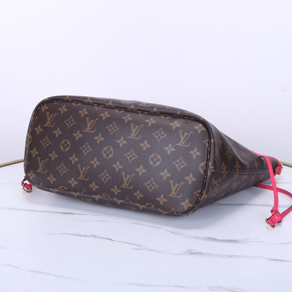 1:1 Replica Louis Vuitton LV Neverfull Bandoulière Inside Out MM Monogram Luxury Women Bag M12707 31cm/ 12.2in