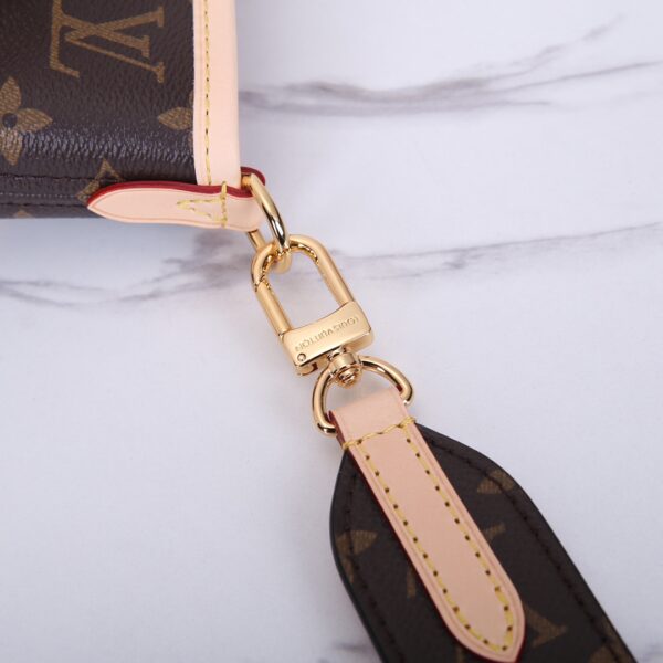 1:1 Replica Louis Vuitton LV Neverfull Bandoulière Inside Out MM Monogram Luxury Women Bag M12096 31cm/ 12.2in