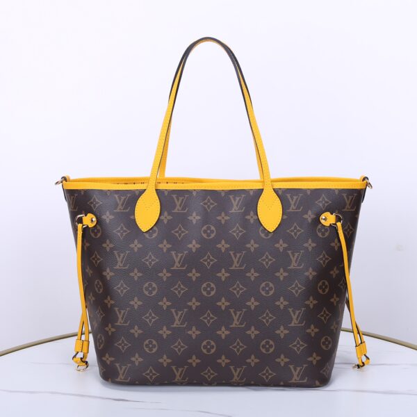1:1 Replica Louis Vuitton LV Neverfull Bandoulière Inside Out MM Monogram Luxury Women Bag M12779 31cm/ 12.2in