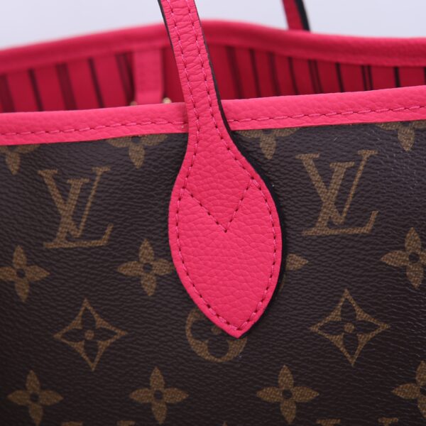 1:1 Replica Louis Vuitton LV Neverfull Bandoulière Inside Out MM Monogram Luxury Women Bag M12707 31cm/ 12.2in