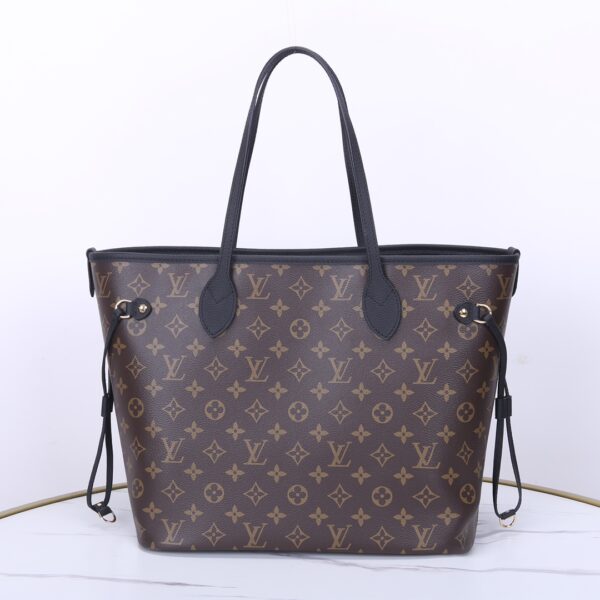 1:1 Replica Louis Vuitton LV Neverfull Inside Out MM Other Leathers Luxury Women Bag M11946 31cm/ 12.2in