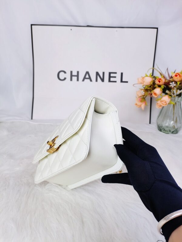 [REP 1:1] Chanel 21 White luxury Bag  For Women, Women's Bags 22cm