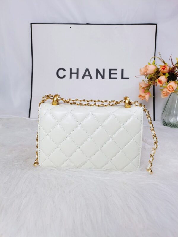[REP 1:1] Chanel 21 White luxury Bag  For Women, Women's Bags 22cm
