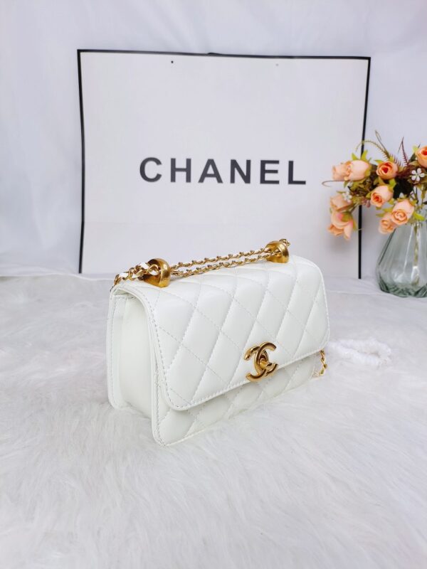 [REP 1:1] Chanel 21 White luxury Bag  For Women, Women's Bags 22cm