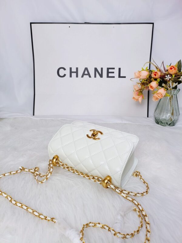 [REP 1:1] Chanel 21 White luxury Bag  For Women, Women's Bags 22cm