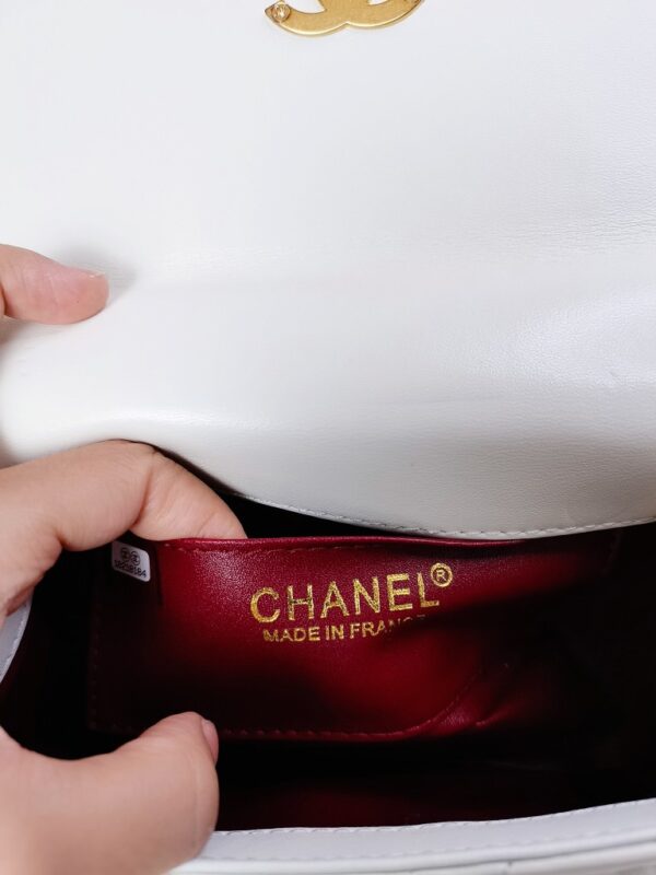 [REP 1:1] Chanel 21 White luxury Bag  For Women, Women's Bags 22cm