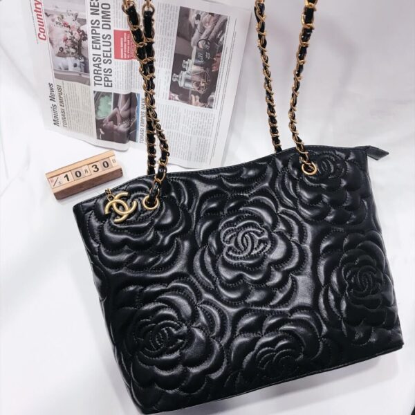 [REP 1:1] Chanel New Style Camelia genuine leather shoulder crossbody bag luxury Bag  For Women, Women's Bags 32cm