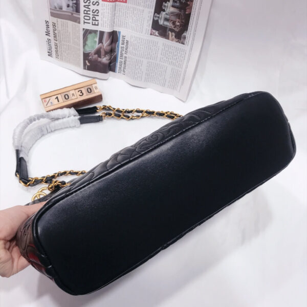 [REP 1:1] Chanel New Style Camelia genuine leather shoulder crossbody bag luxury Bag  For Women, Women's Bags 32cm