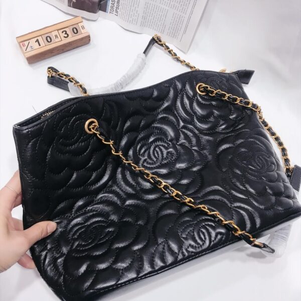 [REP 1:1] Chanel New Style Camelia genuine leather shoulder crossbody bag luxury Bag  For Women, Women's Bags 32cm