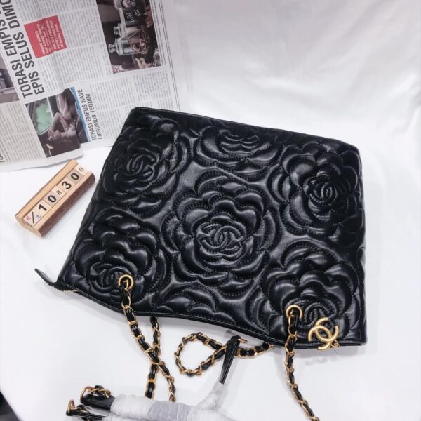 [REP 1:1] Chanel New Style Camelia genuine leather shoulder crossbody bag luxury Bag  For Women, Women's Bags 32cm