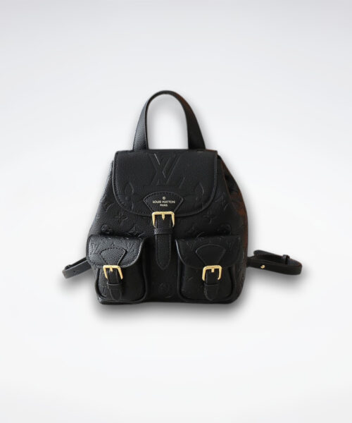 1:1 Replica Louis Vuitton LV Backup Bicolor Monogram Empreinte Leather Luxury Bag For Women M47072 - 22cm
