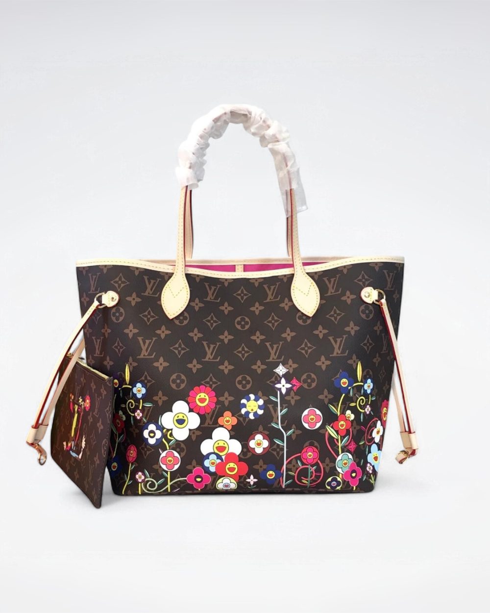 1:1 Replica Louis Vuitton LV X TM Neverfull MM Monogram Luxury Bag For Women M13271 - 32 cm