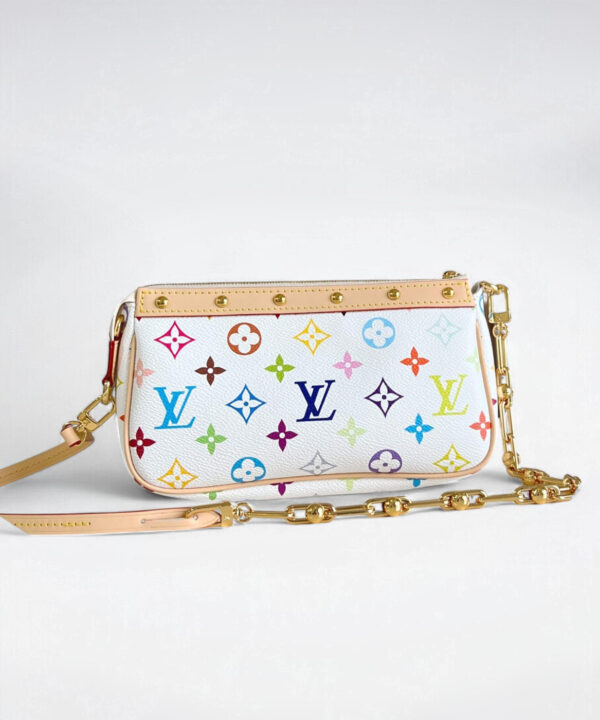 1:1 Replica Louis Vuitton LV x TM Pochette Accessories Autres Toiles Monogram Luxury Bag For Women M13404 - 22 cm