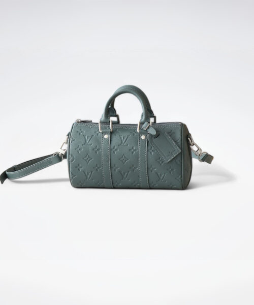 1:1 Replica Louis Vuitton LV Keepall Bandouliere 25 Taurillon Monogram Luxury Bag For Women M13866 - 25 cm