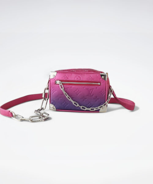 1:1 Replica Louis Vuitton LV Soft Trunk Taurillon Monogram 5 Luxury Bag For Women M57702 M44480 M68906 M44735 - 18.5 cm
