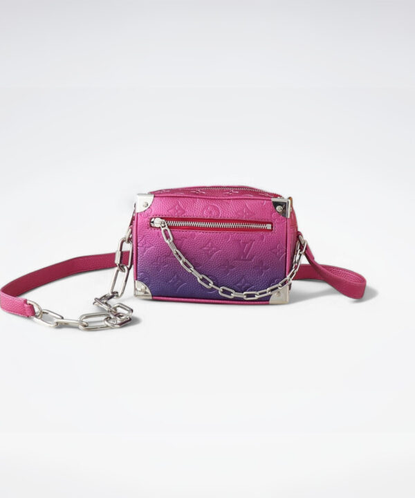 1:1 Replica Louis Vuitton LV Soft Trunk Taurillon Monogram 5 Luxury Bag For Women M57702 M44480 M68906 M44735 - 18.5 cm