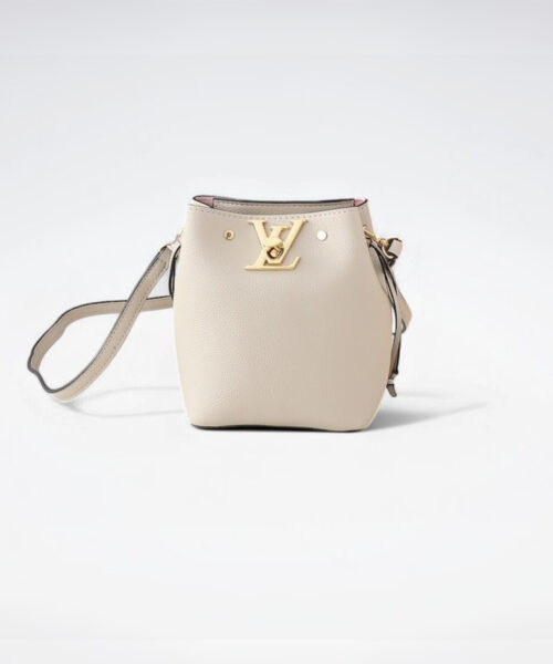 1:1 Replica Louis Vuitton LV NANO LOCKME BUCKET Luxury Bag For Women M68709 - 16 cm