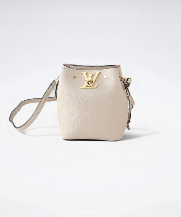 1:1 Replica Louis Vuitton LV NANO LOCKME BUCKET Luxury Bag For Women M68709 - 16 cm