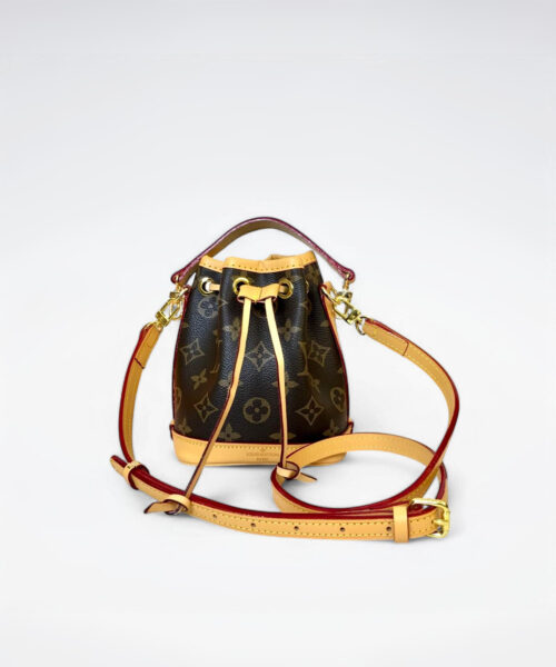 1:1 Replica Louis Vuitton LV Nano Noe Monogram Luxury Bag For Women M81266 - 16 cm