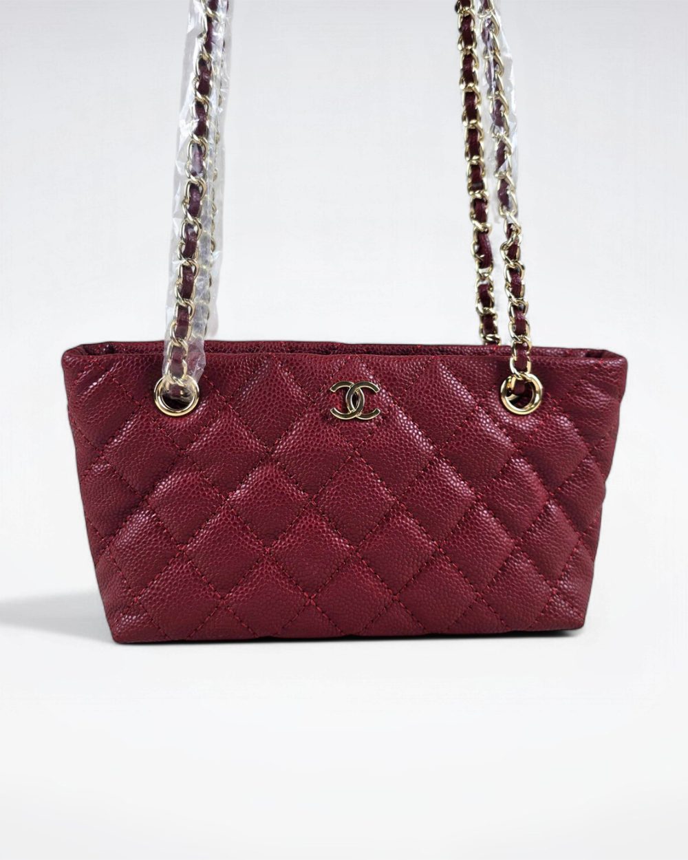 [ [REP 1:1] Chanel Small 24P Red hobo luxury Bag  For Women, Women's Bags 18cm
