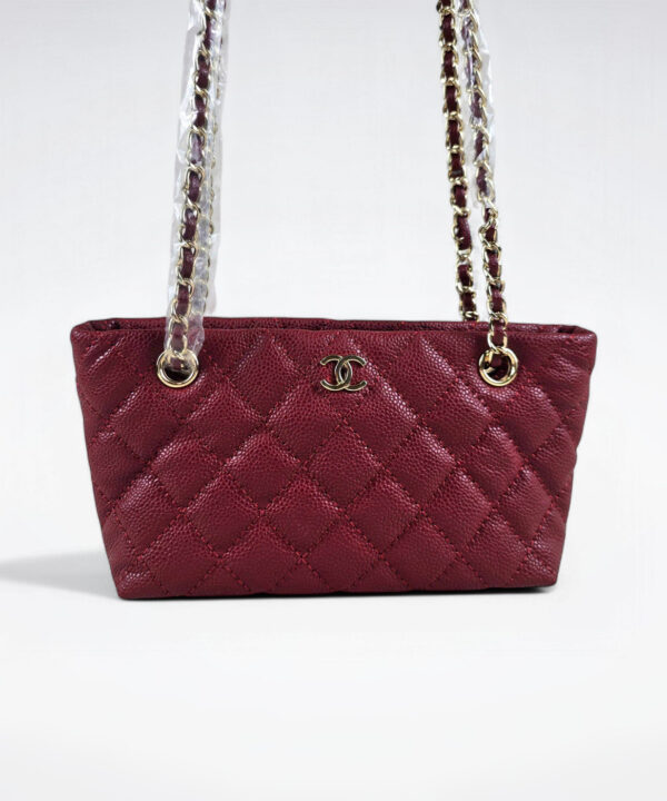 [ [REP 1:1] Chanel Small 24P Red hobo luxury Bag  For Women, Women's Bags 18cm