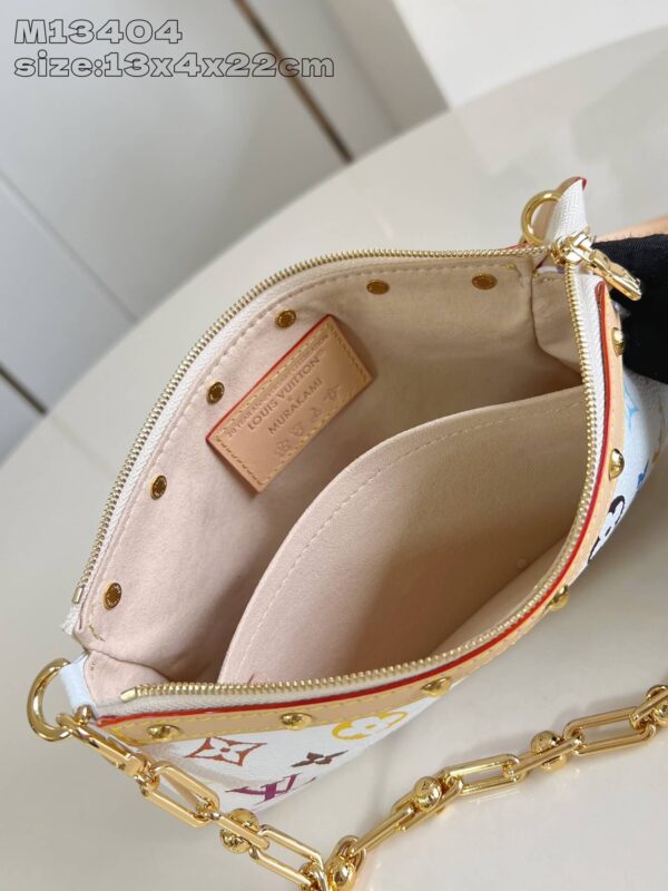 1:1 Replica Louis Vuitton LV x TM Pochette Accessories Autres Toiles Monogram Luxury Bag For Women M13404 - 22 cm