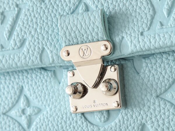1:1 Replica Louis Vuitton LV Nano Madeleine Bicolor Monogram Empreinte Leather Luxury Bag For Women M12211  - 21cm