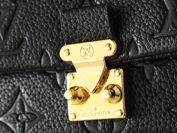 1:1 Replica Louis Vuitton LV Nano Madeleine Bicolor Monogram Empreinte Leather Luxury Bag For Women M12144  - 21cm
