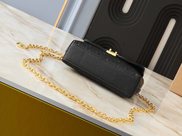 1:1 Replica Louis Vuitton LV Nano Madeleine Bicolor Monogram Empreinte Leather Luxury Bag For Women M12144  - 21cm