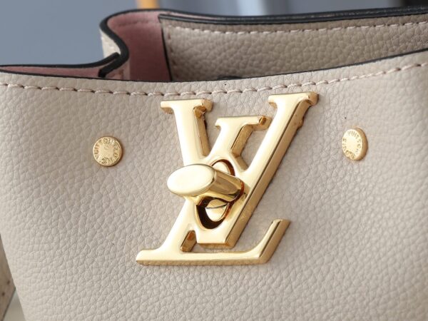 1:1 Replica Louis Vuitton LV NANO LOCKME BUCKET Luxury Bag For Women M68709 - 16 cm