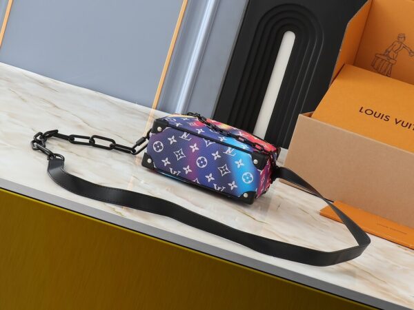 1:1 Replica Louis Vuitton LV Soft Trunk Taurillon Monogram 2 Luxury Bag For Women M57702 M44480 M68906 M44735 - 18.5 cm