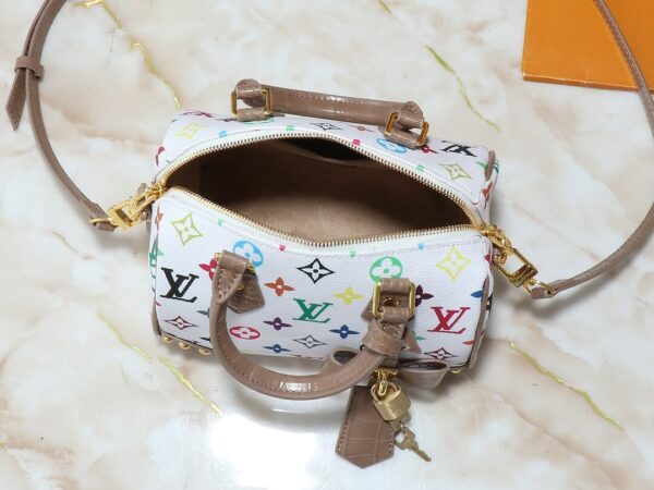1:1 Replica Louis Vuitton LV Speedy Bandoulière 20 1 Luxury Bag For Women M58953 M46234 M46222 - 20.5 cm