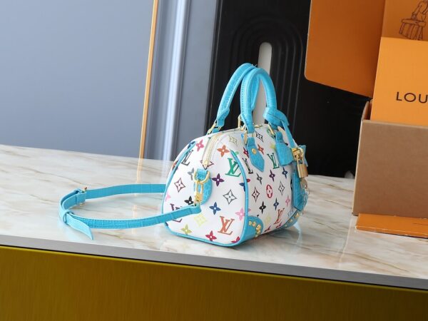 1:1 Replica Louis Vuitton LV Speedy Bandoulière 20 2 Luxury Bag For Women M58953 M46234 M46222 - 20.5 cm
