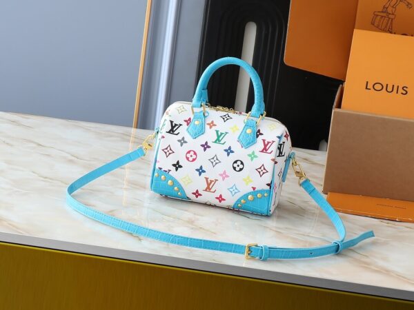 1:1 Replica Louis Vuitton LV Speedy Bandoulière 20 2 Luxury Bag For Women M58953 M46234 M46222 - 20.5 cm
