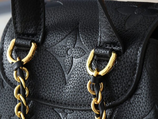 1:1 Replica Louis Vuitton LV Backup Bicolor Monogram Empreinte Leather Luxury Bag For Women M47072 - 22cm