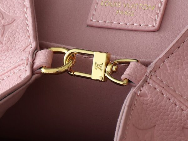 1:1 Replica Louis Vuitton LV Backup Bicolor Monogram Empreinte Leather Luxury Bag For Women M47074  - 22cm