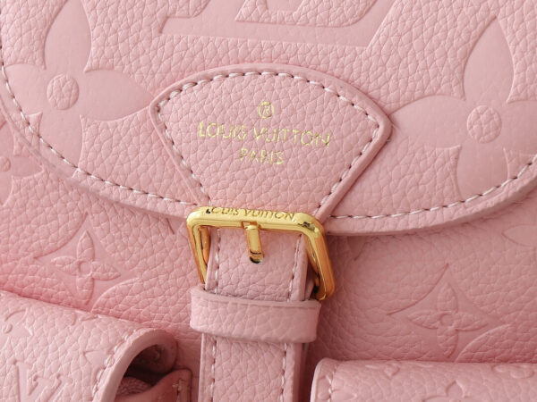 1:1 Replica Louis Vuitton LV Backup Bicolor Monogram Empreinte Leather Luxury Bag For Women M47074  - 22cm