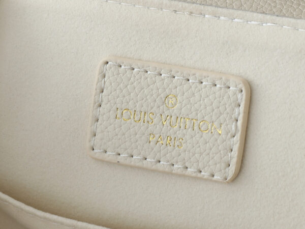 1:1 Replica Louis Vuitton LV Backup Bicolor Monogram Empreinte Leather Luxury Bag For Women M47106  - 22cm