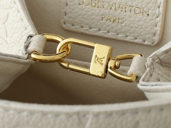 1:1 Replica Louis Vuitton LV Backup Bicolor Monogram Empreinte Leather Luxury Bag For Women M47106  - 22cm