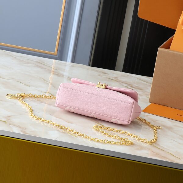 1:1 Replica Louis Vuitton LV Nano Madeleine Bicolor Monogram Empreinte Leather Luxury Bag For Women M13796  - 21cm