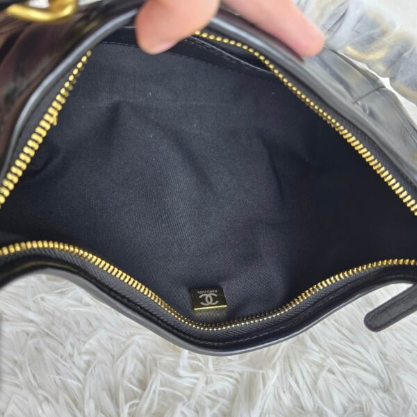 [REP 1:1] Chanel 24a Large Hobo Black Chain Bag luxury Bag  For Women, Women's Bags 32cm
