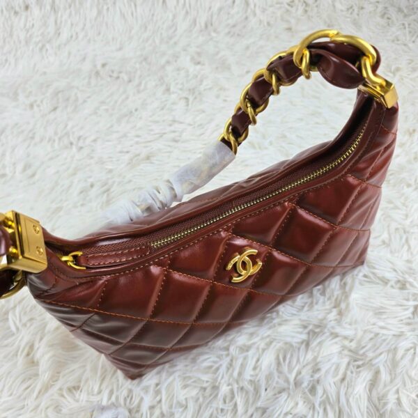 [REP 1:1] Chanel 24a Large Hobo Chain Bag luxury Bag  For Women, Women's Bags 32cm