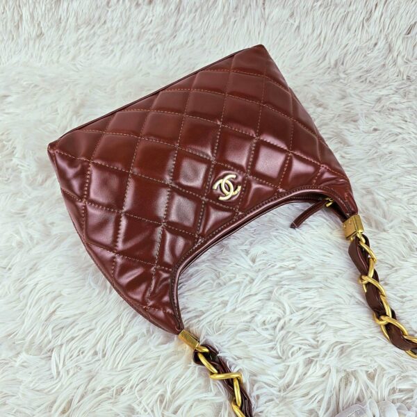 [REP 1:1] Chanel 24a Large Hobo Chain Bag luxury Bag  For Women, Women's Bags 32cm