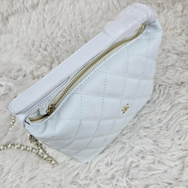 [REP 1:1] Chanel  25C lunch box bag white luxury Bag For Women, Women’s Bags 21.5cm