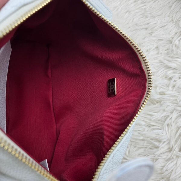 [REP 1:1] Chanel  25C lunch box bag white luxury Bag For Women, Women’s Bags 21.5cm