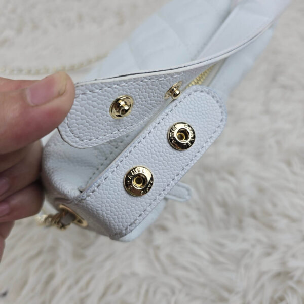 [REP 1:1] Chanel  25C lunch box bag white luxury Bag For Women, Women’s Bags 21.5cm