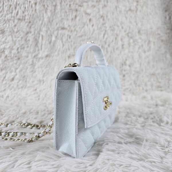 [REP 1:1] Chanel Balo Woc White luxury Bag  For Women, Women's Bags 18cm