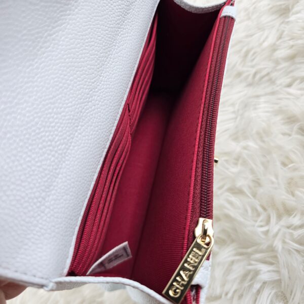 [REP 1:1] Chanel Balo Woc White luxury Bag  For Women, Women's Bags 18cm