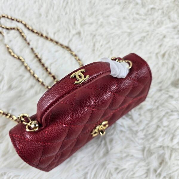 [REP 1:1] Chanel Balo Woc Red luxury Bag  For Women, Women's Bags 18cm